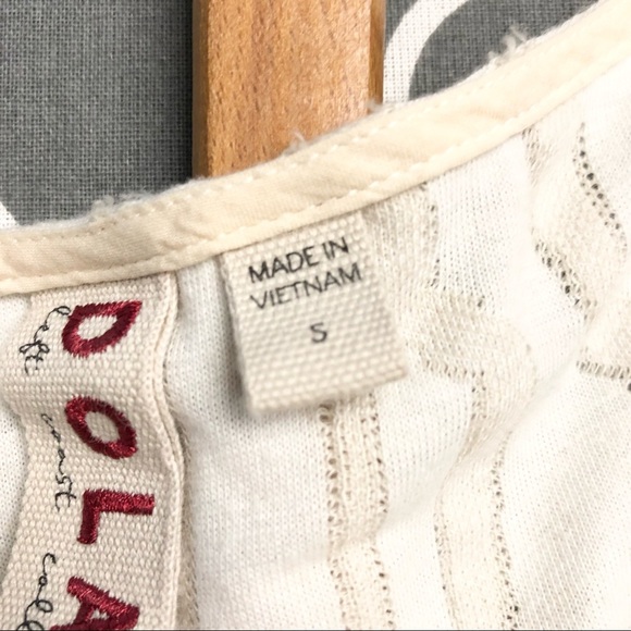 Anthropologie Dolan Flutter Cap Sleeve Top Sz S - Picture 10 of 12